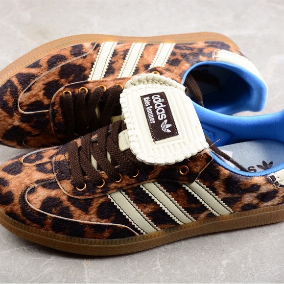 Adidas x Wales Bonner Samba Pony Leopard Print Women's - Picture 7 of 9